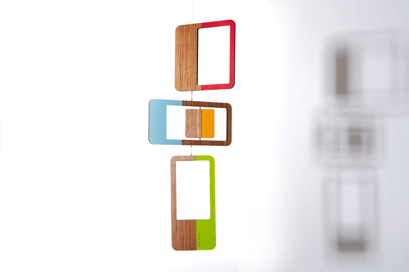 Rectangular Shape Mobiles ModernMobiles- The Rectangles – FivePlyDesign
