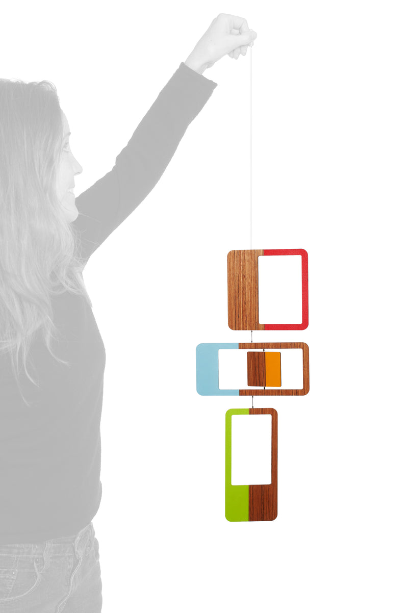 Rectangular Shape Mobiles ModernMobiles- The Rectangles – FivePlyDesign